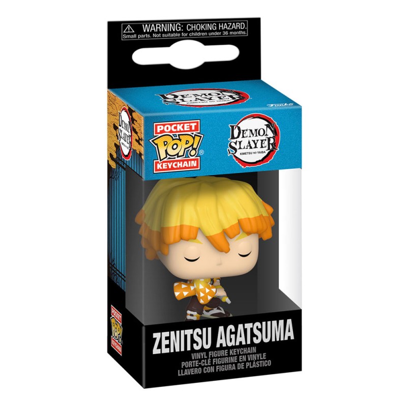 ZENITSU DEMON SLAYER POCKET POP! VINYL KEYCHAINS 4 CM