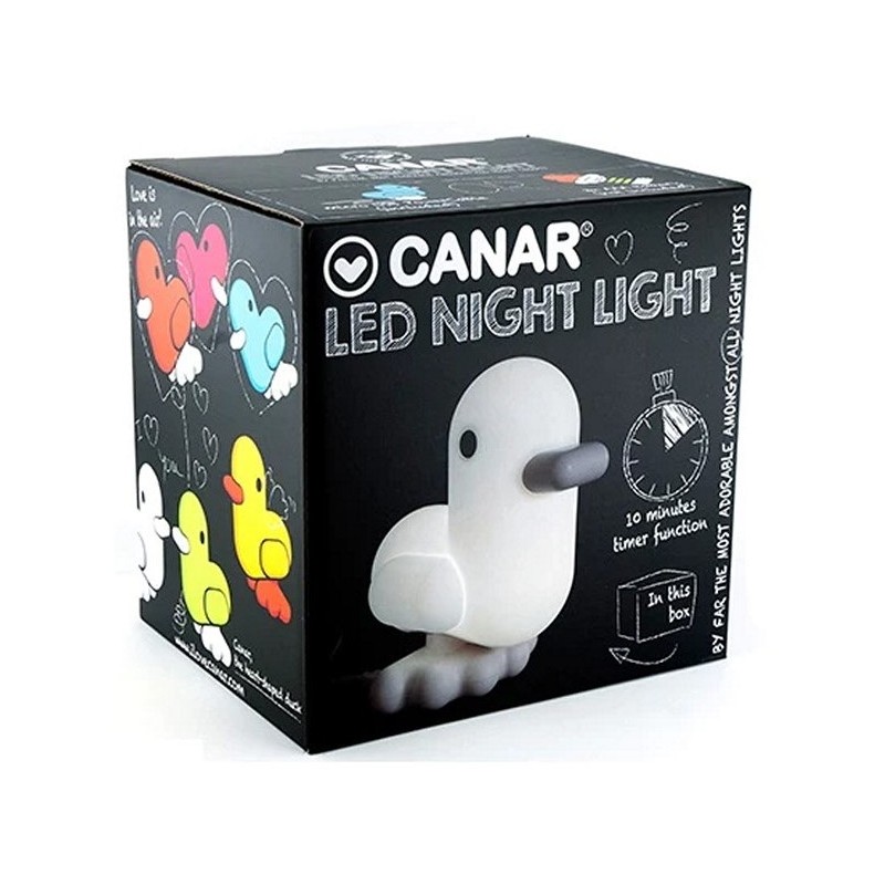 CANAR LAMPADA DA NOTTE A LED BIANCO 17X17