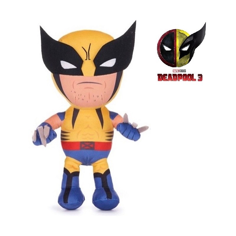 PELUCHE DI WOLVERINE 30CM MARVEL