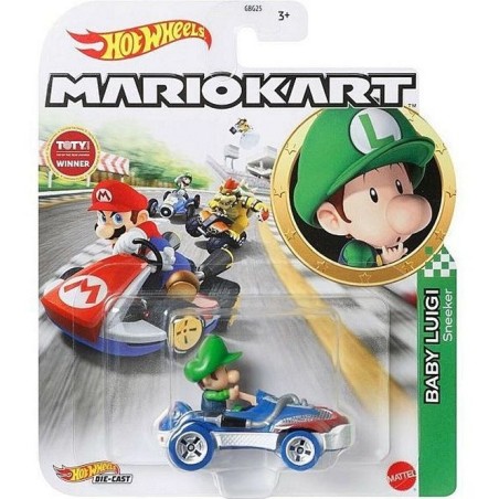 BABY LUIGI DI MARIO KART HOT WHEELS