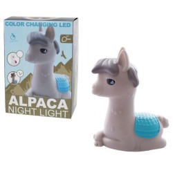 LAMPADA NOTTURNA ALPACA CAMBIA COLORE CON TIMER