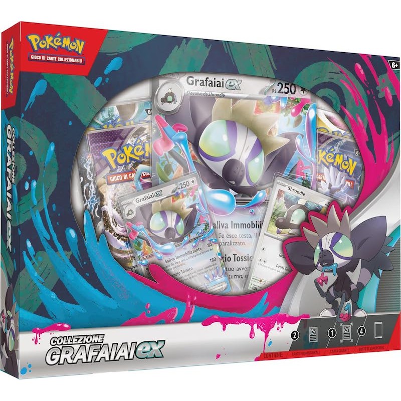 POKEMON COLLEZIONE GRAFAIAI EX SET ITALIANO