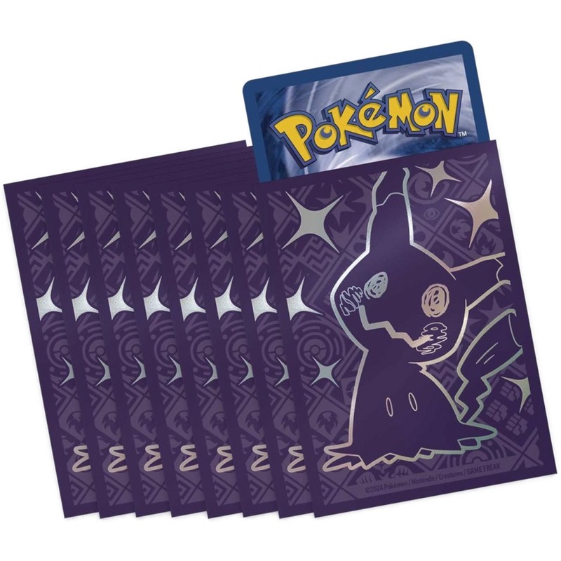 SET 65 BUSTINE PROTETTIVE MIMIKYU PER CARTE POKEMON