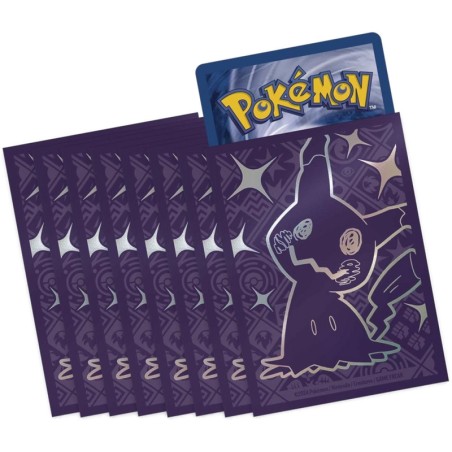 SET 65 BUSTINE PROTETTIVE MIMIKYU PER CARTE POKEMON