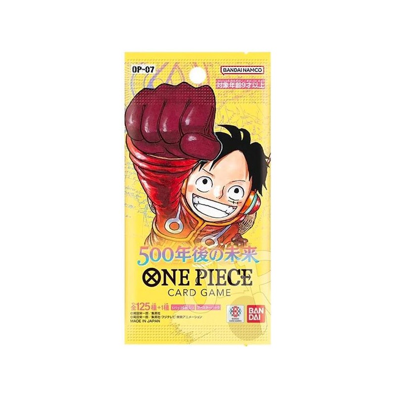 ONE PIECE CARD FUTURE 500 YEARS LATER OP-07 - 1 BUSTINA JAP DA 6 CARTE