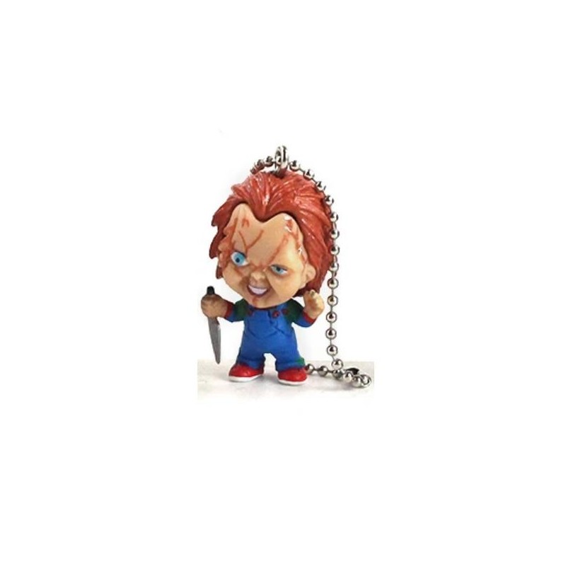 CHUCKY CON ARMA DI LA BAMBOLA ASSASSINA PORTACHIAVE