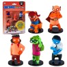 GANG BEASTS SET MINI FIGURE SERIES 1 DA 5 PERSONAGGI