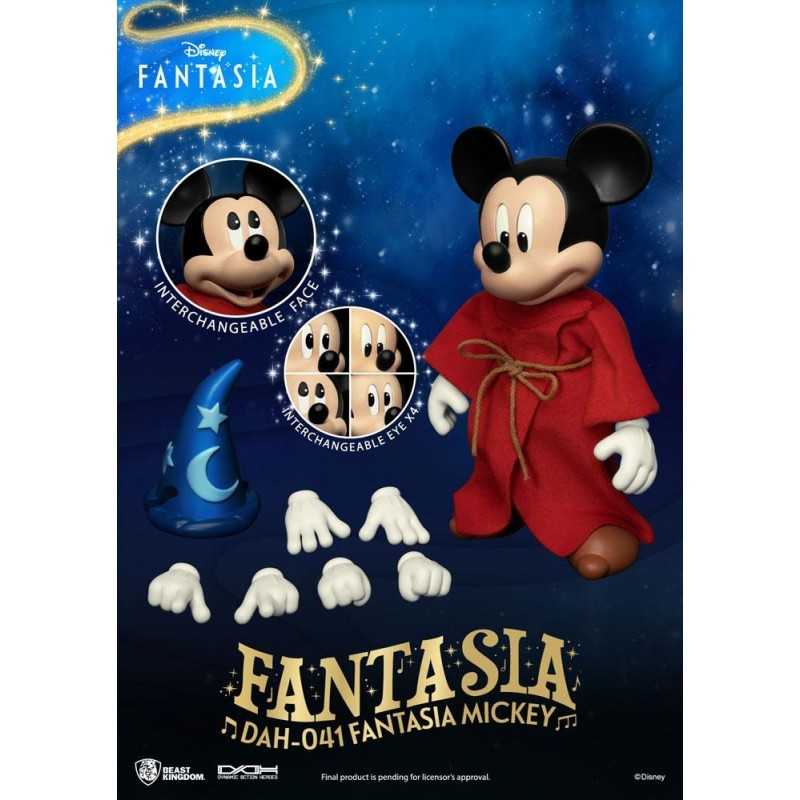 DISNEY CLASSIC DYNAMIC 8CTION HEROES ACTION FIGURE 1/9 MICKEY FANTASIA