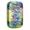 MINI TIN DA COLLEZIONE PALDEA SFAVILLANTE - CONTIENE n 2 BUSTINE DI CARTE POKEMON E ADESIVI