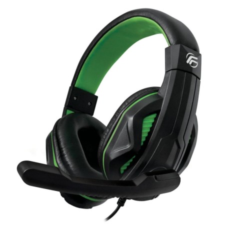 CUFFIE DA GAMING FENNER VERDI PER PC E CONSOLE CON USCITA JACK 3.5MM