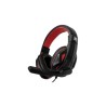 CUFFIE DA GAMING FENNER ROSSE PER PC E CONSOLE CON USCITA JACK 3.5MM