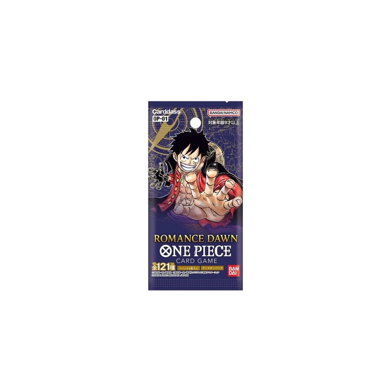 ONE PIECE CARD ROMANCE DAWN OP-01 - N.1 BUSTINA JAP DA 6 CARTE