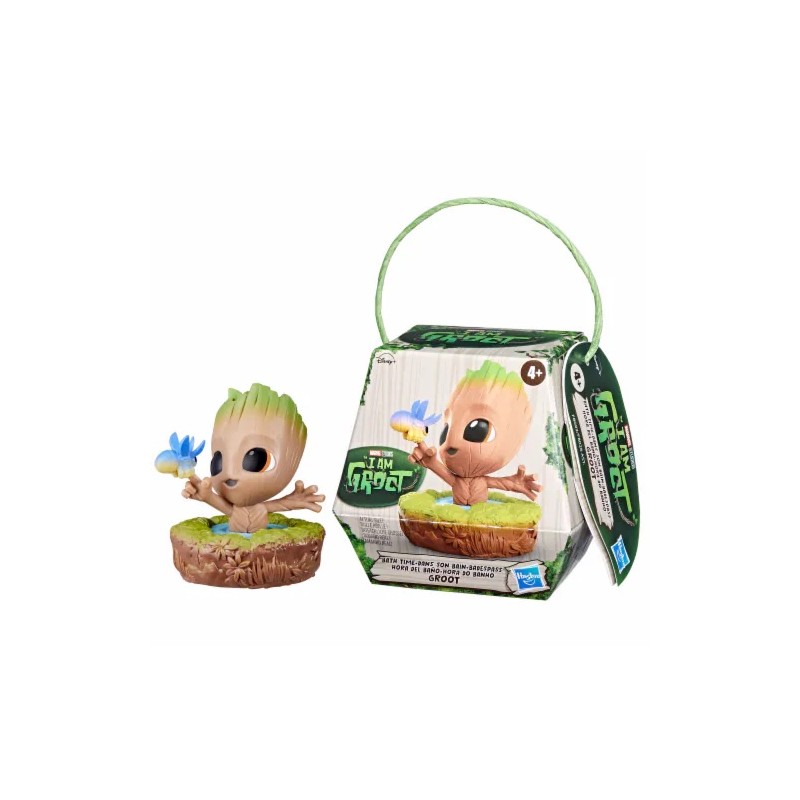 BABY GROOT DA 7 CM BAGNO MINI FIGURE MARVEL IN BOX