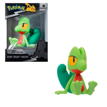 POKEMON VINYL FIGURE TREECKO DA 8 CM JAZWARES