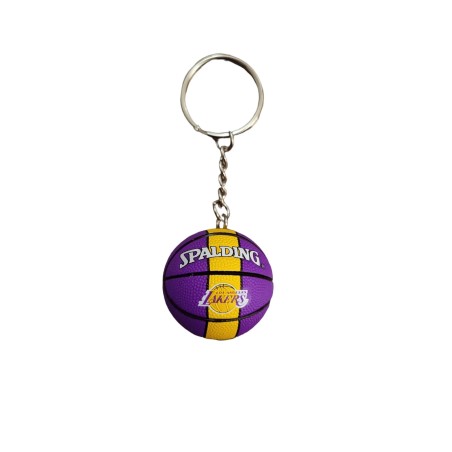 PALLA DA BASKET SPALDING NBA LAKERS PORTACHIAVE