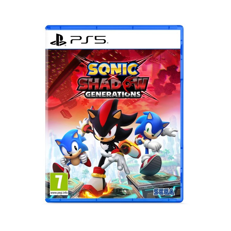 SONIC X SHADOW GENERATIONS PER PS5 NUOVO