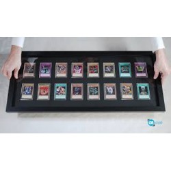 GBEYE - TRADING CARD COLLECTOR FRAME PER 16 CARTE POKEMON - ONE PIECE (30.5x76cm)