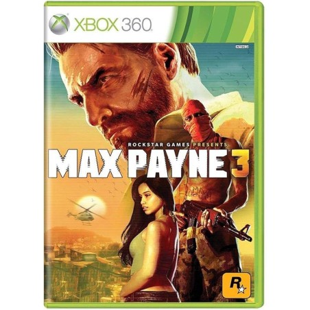 MAX PAYNE 3 PER XBOX 360 USATO CON COPERTINA STAMPATA