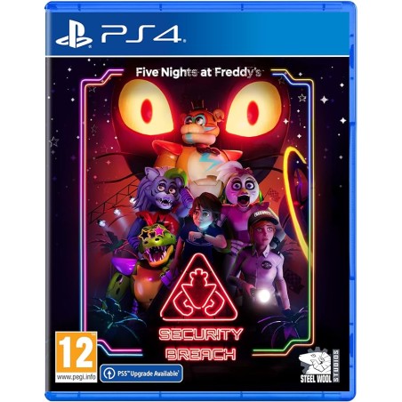 FIVE NIGHTS AT FREDDY'S: SECURITY BREACH FNAF PER PS4 NUOVO