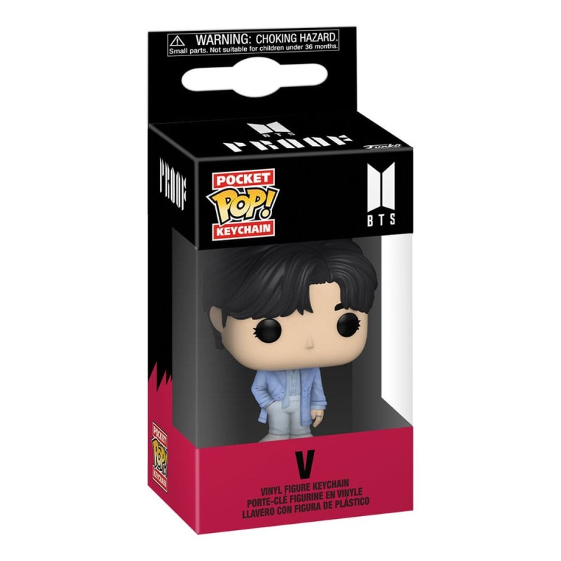 BTS V FUNKO MINI POCKET VINYL KEYCHAINS 4 CM