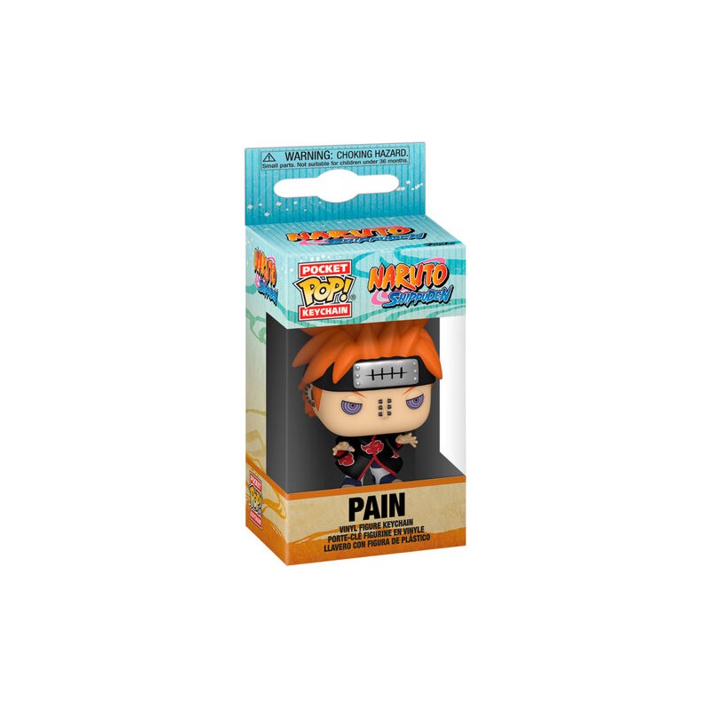 PAIN DI NARUTO SHIPPUDEN FUNKO MINI POCKET VINYL KEYCHAINS 4 CM