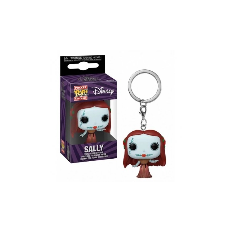 SALLY DI NIGHTMARE BEFORE CHRISTMAS DISNEY FUNKO MINI POCKET KEYCHAIN