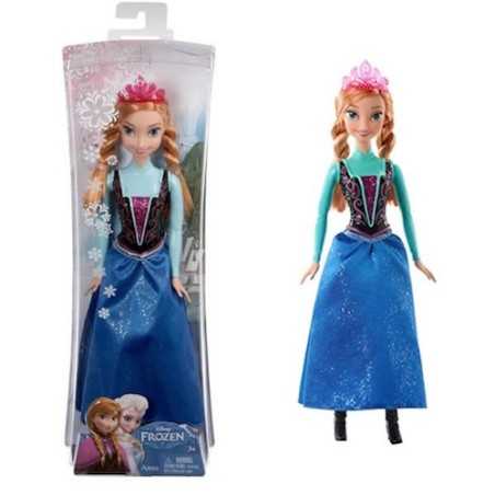 DISNEY PRINCIPESSA ANNA FROZEN 30CM NUOVO