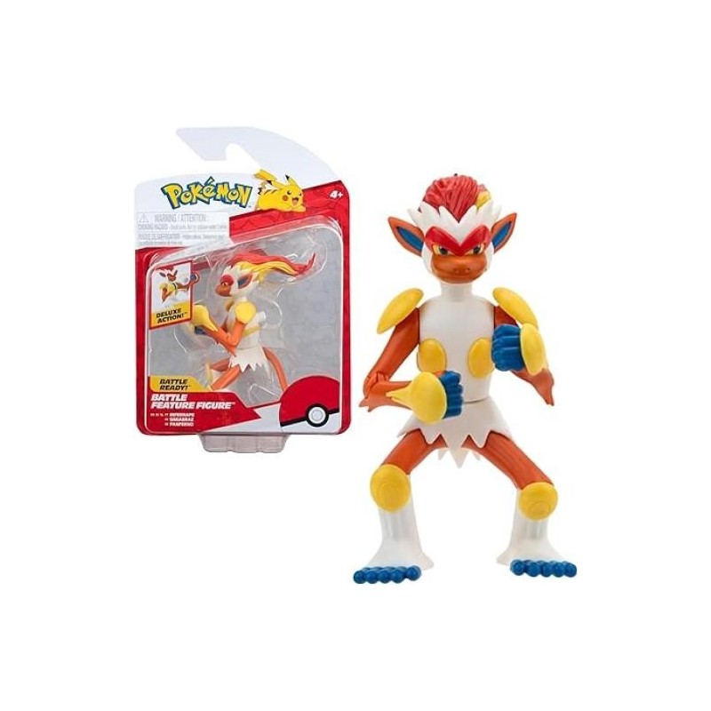 POKEMON BATTLE FEATURE FIGURE INFERNAPE DA 20 CM