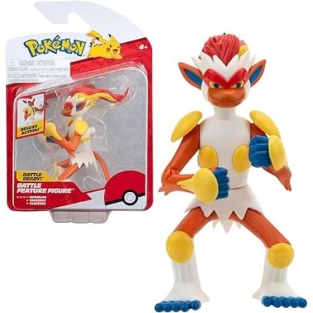 POKEMON BATTLE FEATURE FIGURE INFERNAPE DA 20 CM