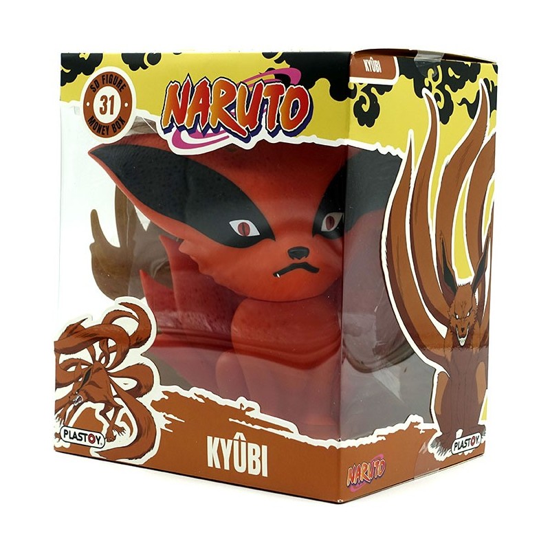 NARUTO SHIPPUDEN COIN BANK KURAMA DA 15 CM