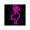 LAMPADA NEON A LED FLAMINGO - ALIMENTAZIONE TRAMITE CAVO INCLUSO O N. 3 BATTERIE AA NON INCLUSE