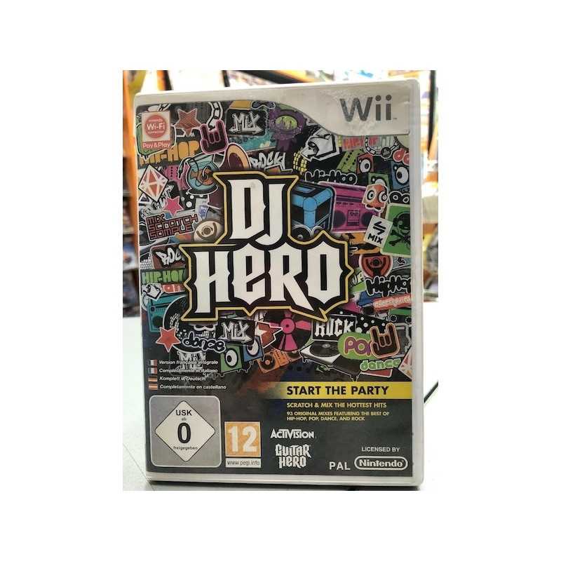 DJ HERO PER NINTENDO WII USATO