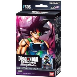 DRAGON BALL SUPER CARD GAME FS05 BARDOCK FUSION WORLD STARTER DECK JAPANESE