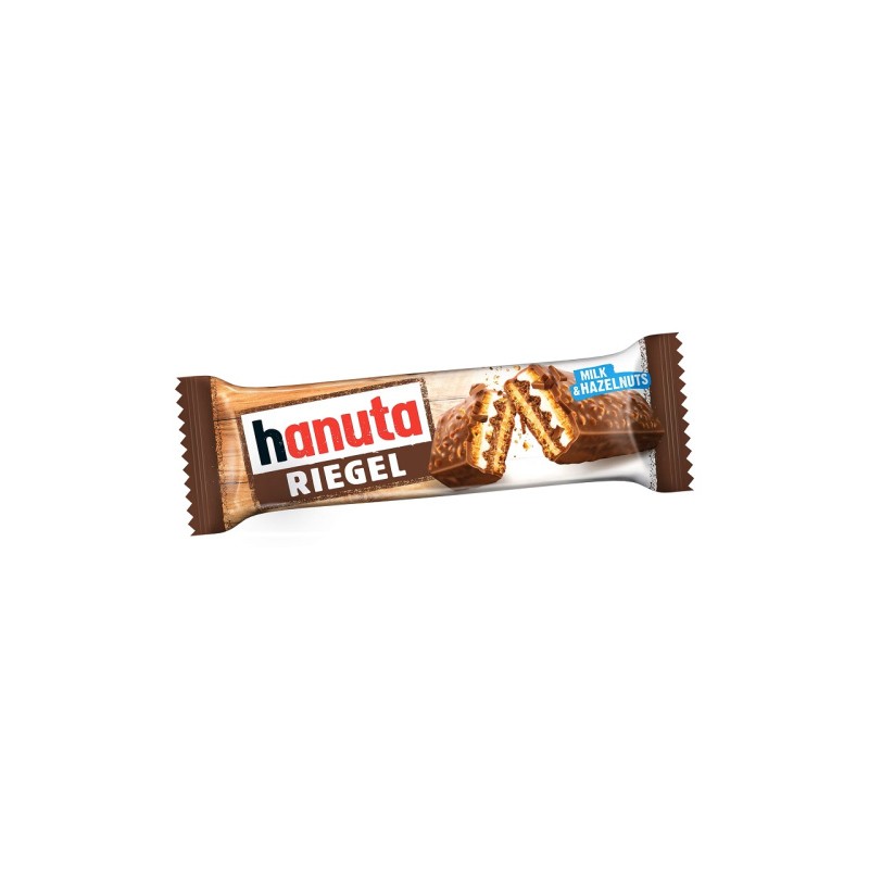 HANUTA RIEGEL - BARRETTA FERRERO CON NUTELLO DA 34 GR