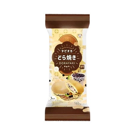 TOKIMEKI DORAYAKI BOBA MILK TEA CONFEZIONE DA 3 PZ