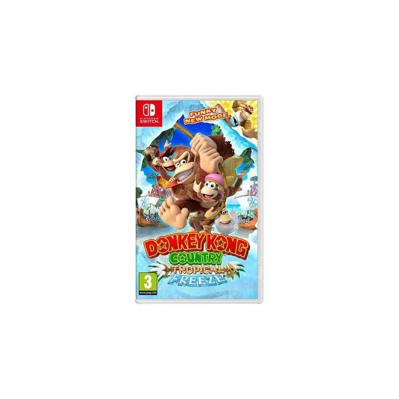 DONKEY KONG COUNTRY TROPICAL FREEZE PER NINTENDO SWITCH NUOVO