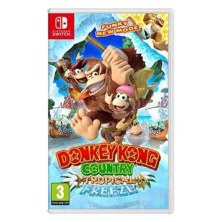 DONKEY KONG COUNTRY TROPICAL FREEZE PER NINTENDO SWITCH NUOVO