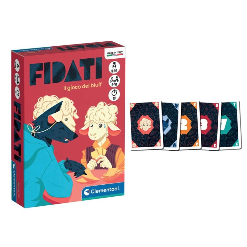 FIDATI GIOCO DA TAVOLA CLEMENTONI