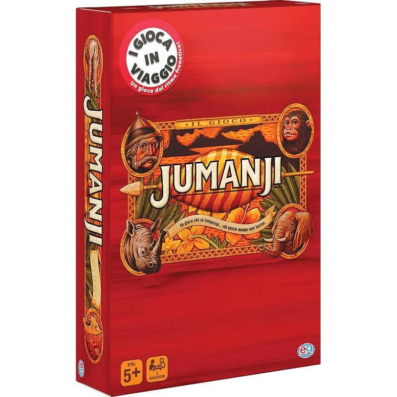 JUMANJI GIOCO DA TAVOLA DA VIAGGIO