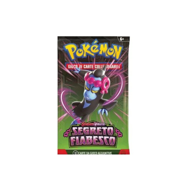 BUSTINA DA 10 CARTE DI SEGRETO FIABESCO POKEMON