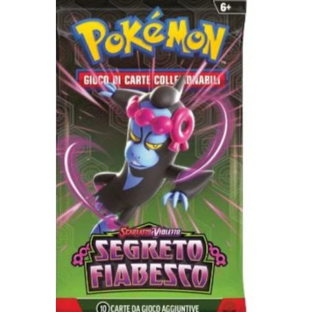 BUSTINA DA 10 CARTE DI SEGRETO FIABESCO POKEMON