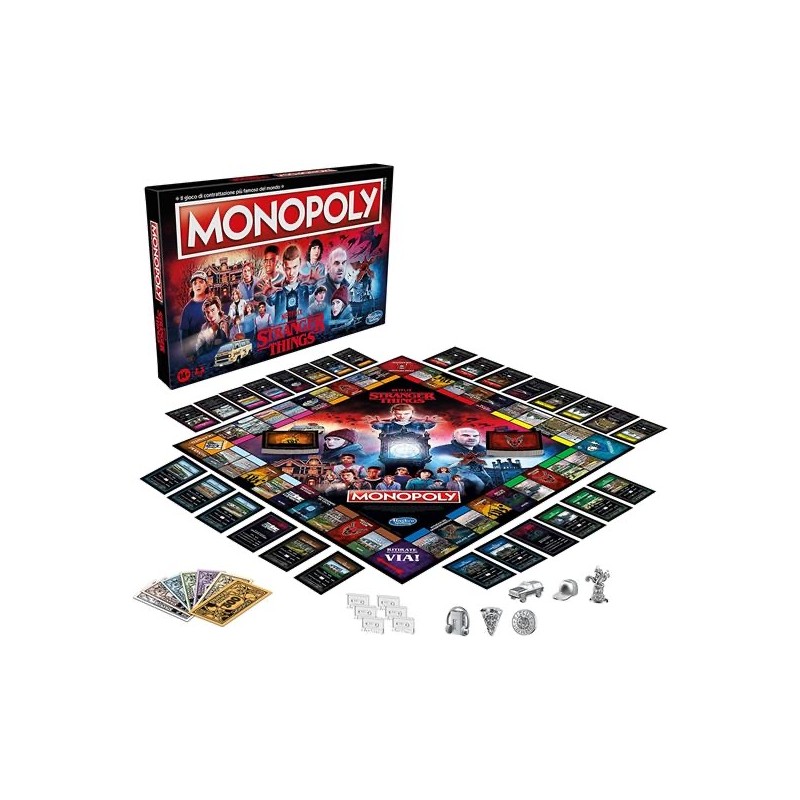 MONOPOLY DI STRANGER THINGS NETFLIX GIOCO DA TAVOLO