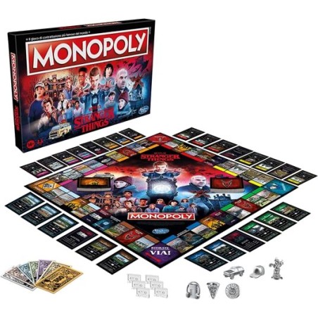 MONOPOLY DI STRANGER THINGS NETFLIX GIOCO DA TAVOLO