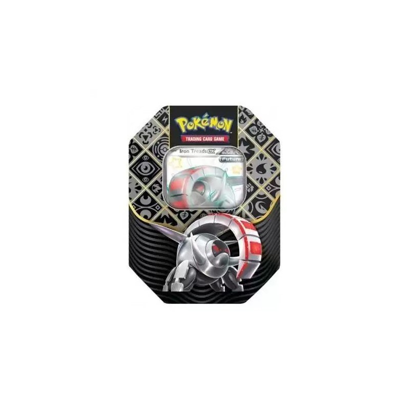 POKEMON TIN DA COLLEZIONE SOLCOFERREO EX -PALDEAN FATES ITALIANO