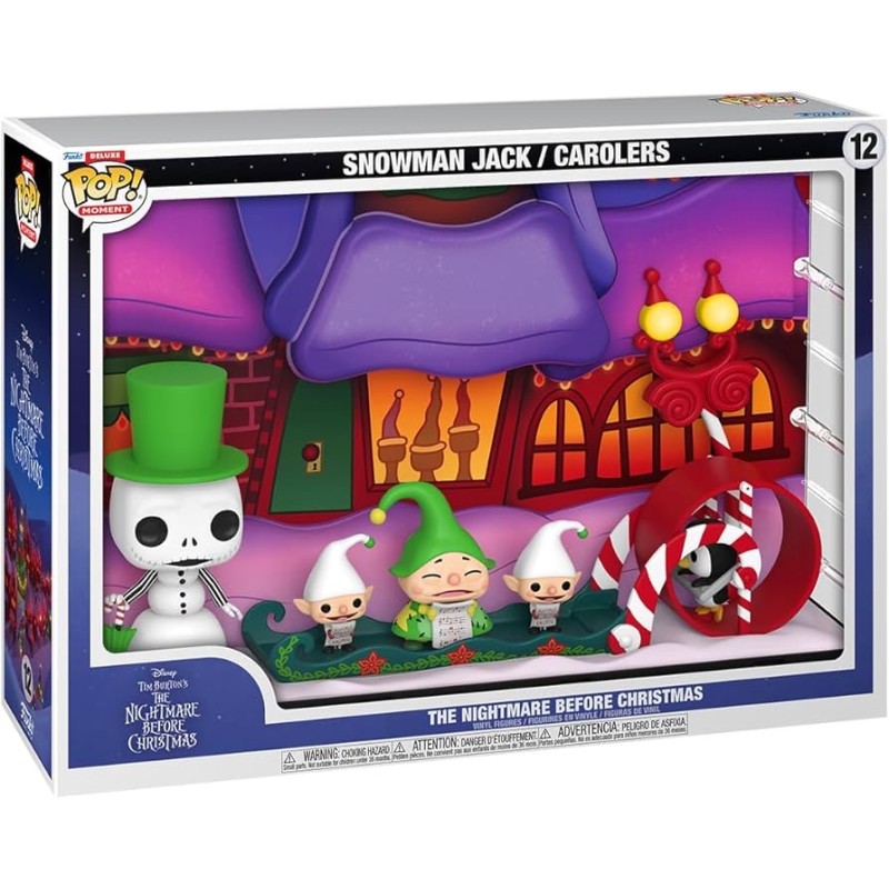 THE NIGHTMARE BEFORE CHRISTMAS MOMENTS DELUXE FUNKO POP 12