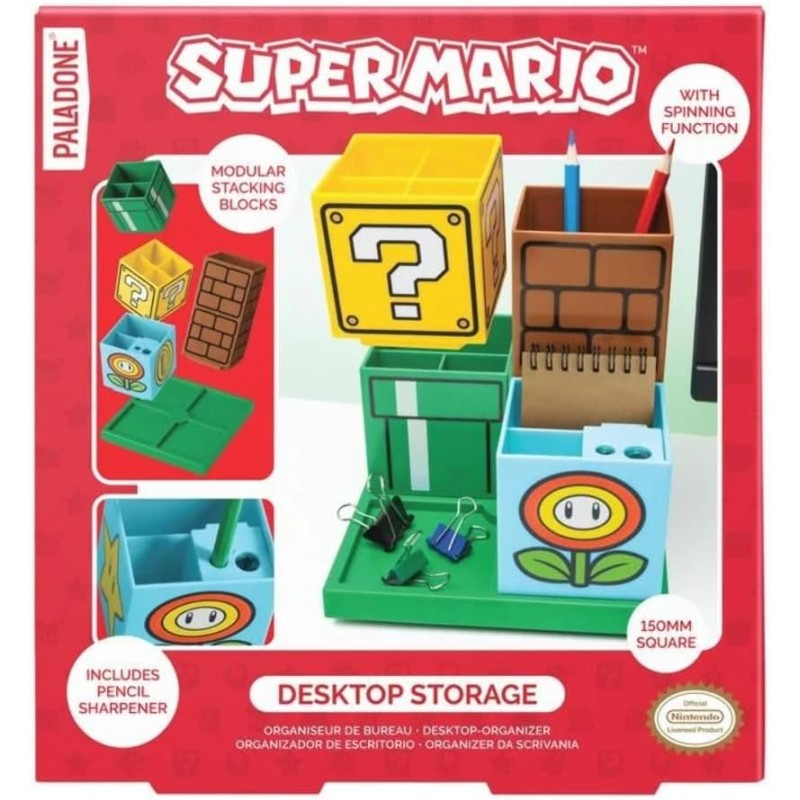 ORGANIZER PORTA PENNE DI SUPER MARIO BY PALADONE