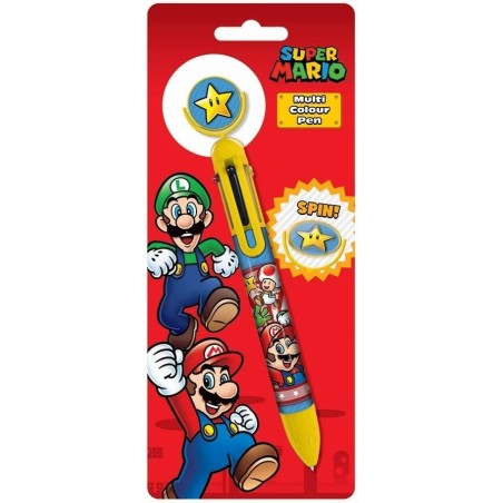 PENNA MULTICOLORE DI SUPER MARIO BY PIRAMID