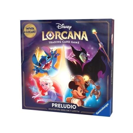 DISNEY LORCANA TCG: PRELUDIO - STARTER KIT GIOCO DI CARTE