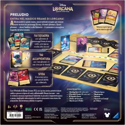 DISNEY LORCANA TCG: PRELUDIO - STARTER KIT GIOCO DI CARTE