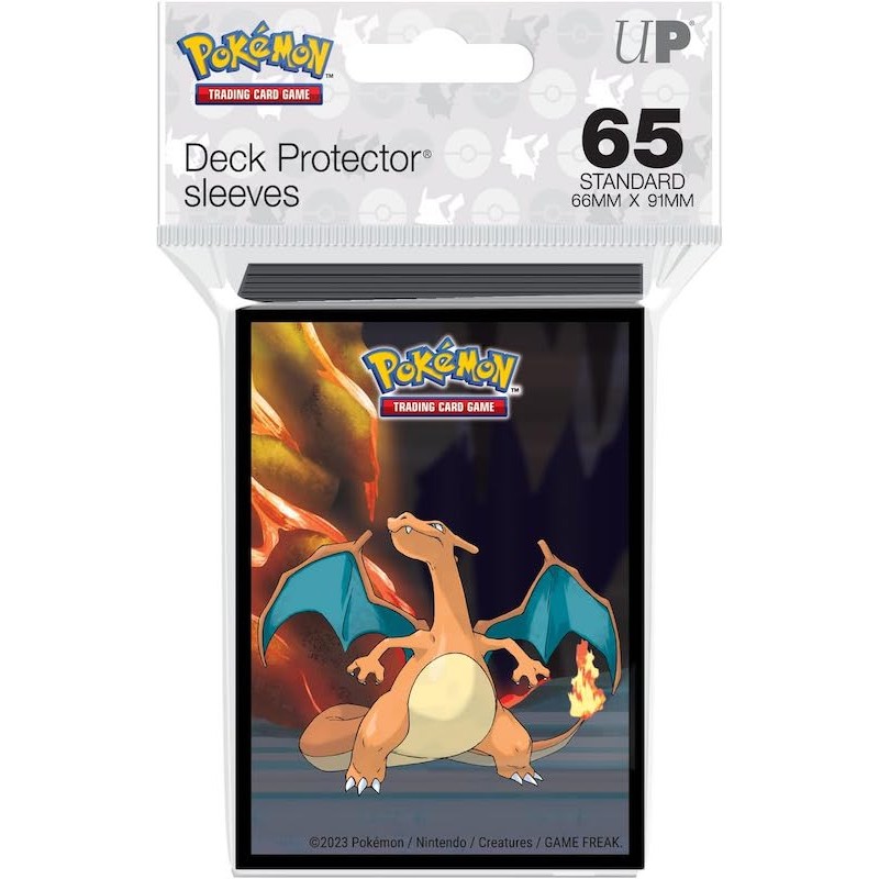 SET 65 BUSTINE PROTETTIVE CHARIZARD PER CARTE POKEMON